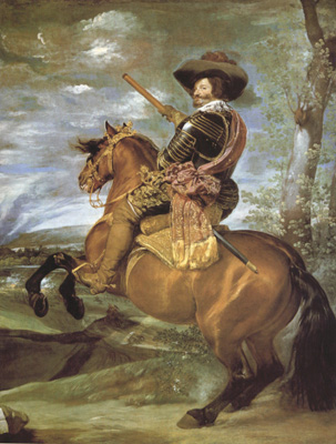 Portrait equestre du comte-duc d